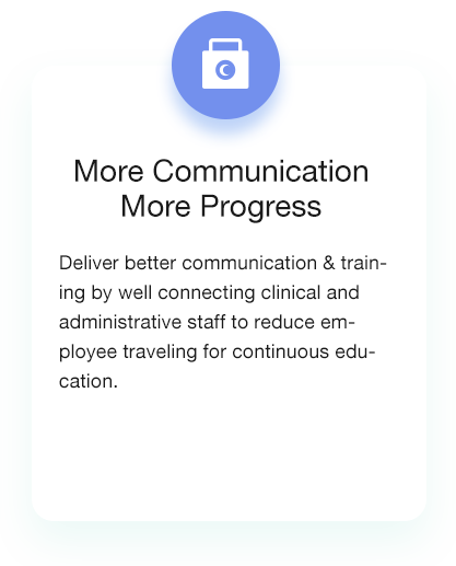 More-communication-more-progress