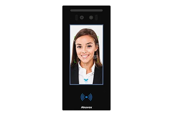 Akuvox E16C - Smart Touch Screen Access Control E16C, Face Recognition, Mobile access, Temperature Measurement