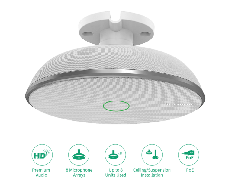 Yealink VCM38 - Ceiling Microphone Array