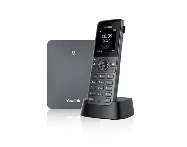 DECT IP phone system with 10 SIP accounts