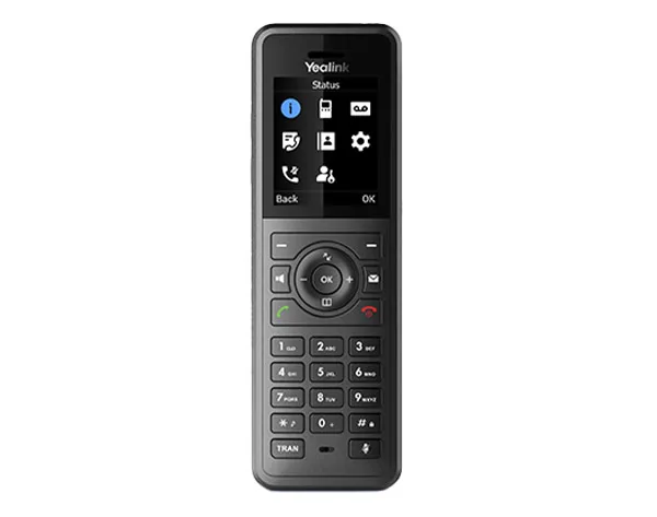 DECT IP phone system with 10 SIP accounts