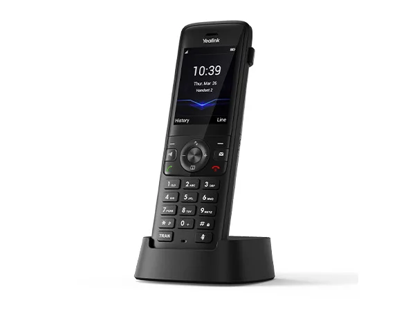 DECT handset with HD audio