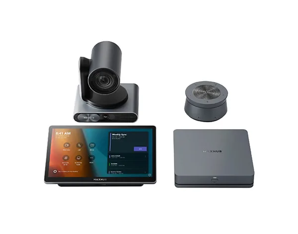 AI speakerphone dual displays