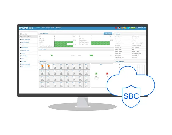 virtual Session Border Controller with 25 SIP sessions