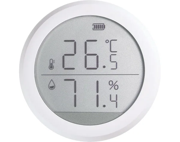 ZigBee temperature and humidity sensor real-time monitoring
