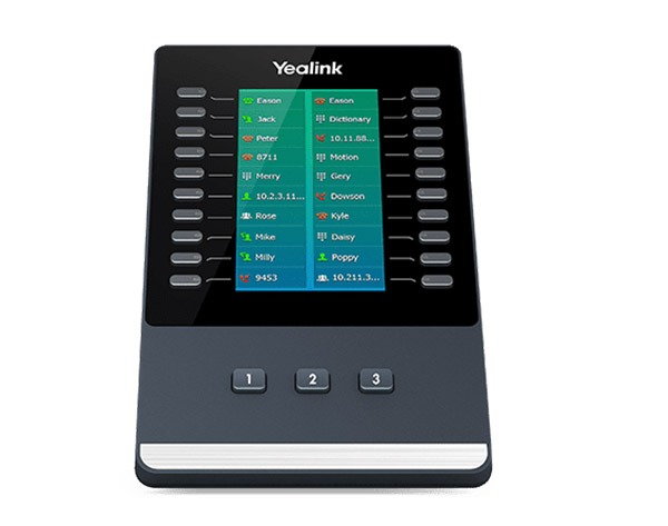 Get Yealink EXP50 Color-screen Expansion Module with 4.3 inch display