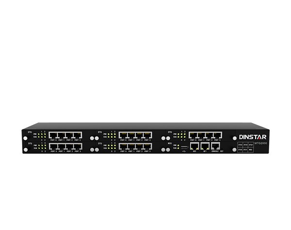 Get Dinstar MTG2000-4E1 VoIP Trunk Gateway with 4 E1 ports, SIP & SS7